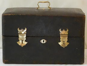 Solid silver gilt antique French Gothic Chalice.